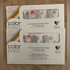 New Color Street Snow Biz Nail Polish Strips